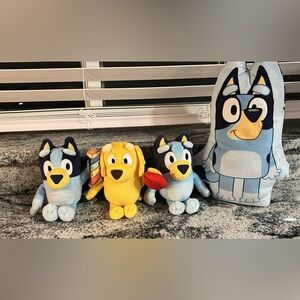 Plush Bluey Set